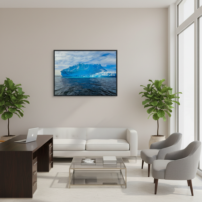 Sapphire Fortress — Antarctic Iceberg | Fine Art Print
