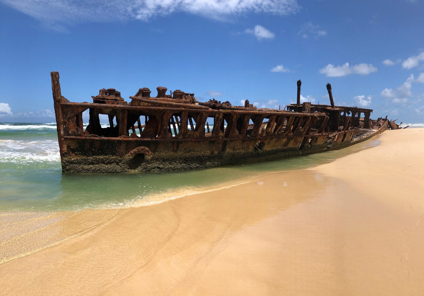SS Maheno Ship Wreck — Fraser Island K’gari | Fine Art Print
