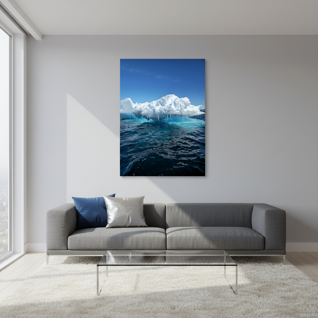 Iceberg Alley — Midnight Sun | Fine Art Print