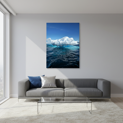 Iceberg Alley — Midnight Sun | Fine Art Print