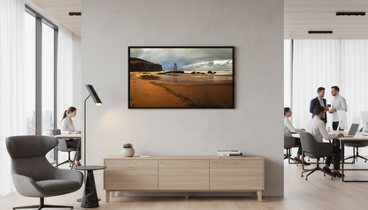 Sharkwatch Tower — Redhead Beach | Fine Art Print