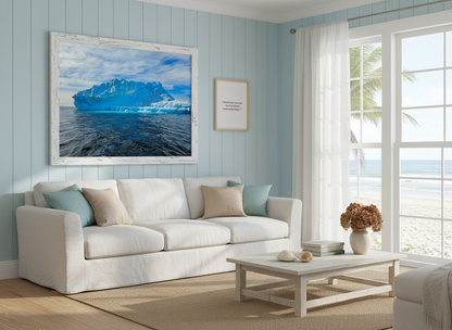 Sapphire Fortress — Antarctic Iceberg | Fine Art Print